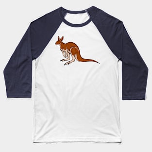 Kangaroo Baseball T-Shirt